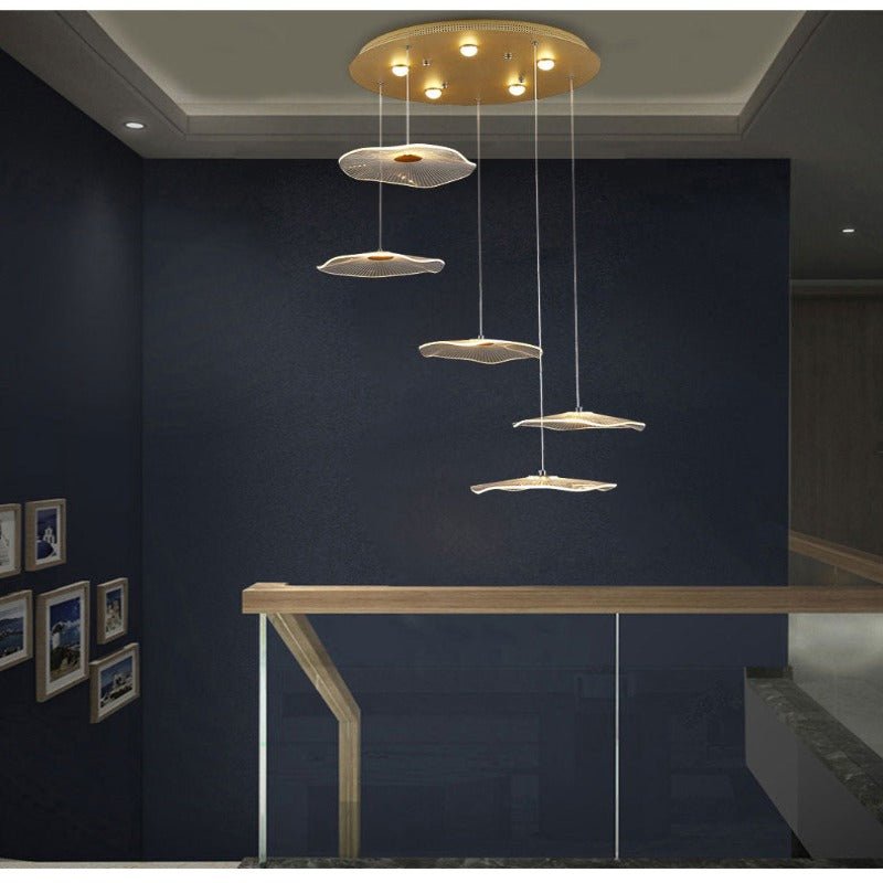 Lustre Nuage | Reya - Designix Lustre 5 Têtes
