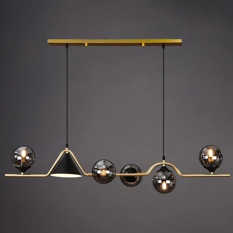 Lustre Salon Design | Zola - Designix Lustre Or 100 cm