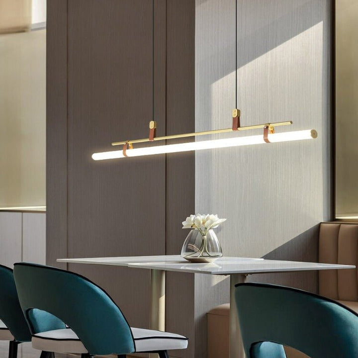 Lustre Spot Ilot | Giri - Designix Suspension Luminaire Or 31 x 80 cm