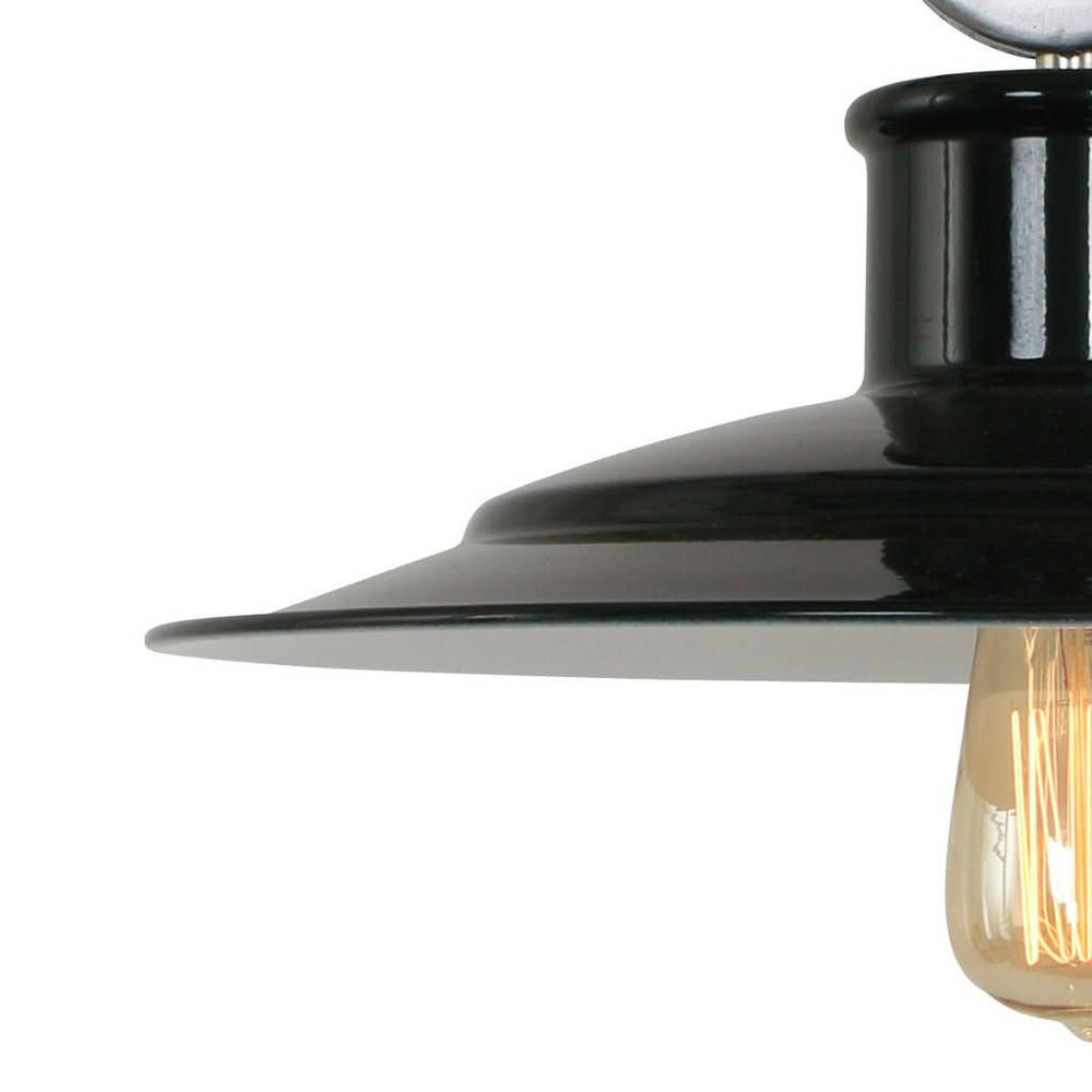Lustre Suspendu Industriel Noir | Iyle - Designix Suspension Luminaire