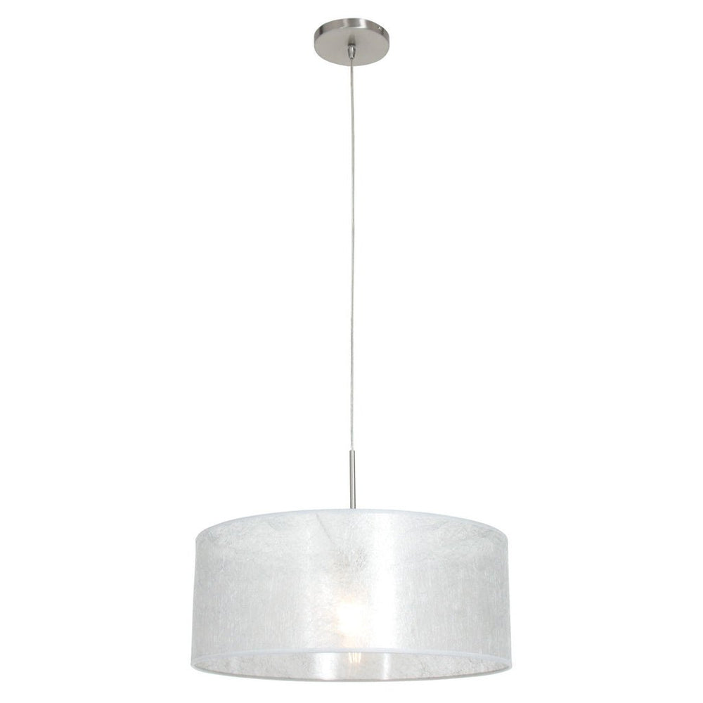 Lustre Suspendu Moderne Argenté | Dara - Designix
