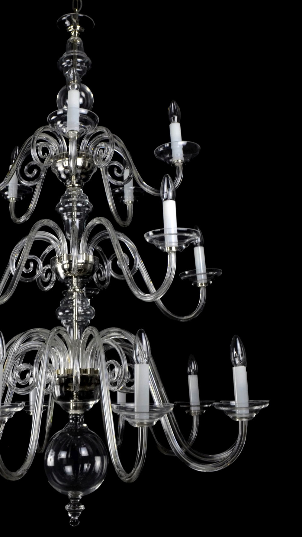 Lustre en verre transparent LW513200100G