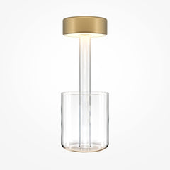 AI Collaboration Lampe de chevet transparent