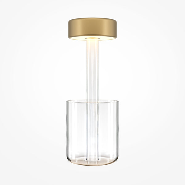 AI Collaboration Lampe de chevet transparent