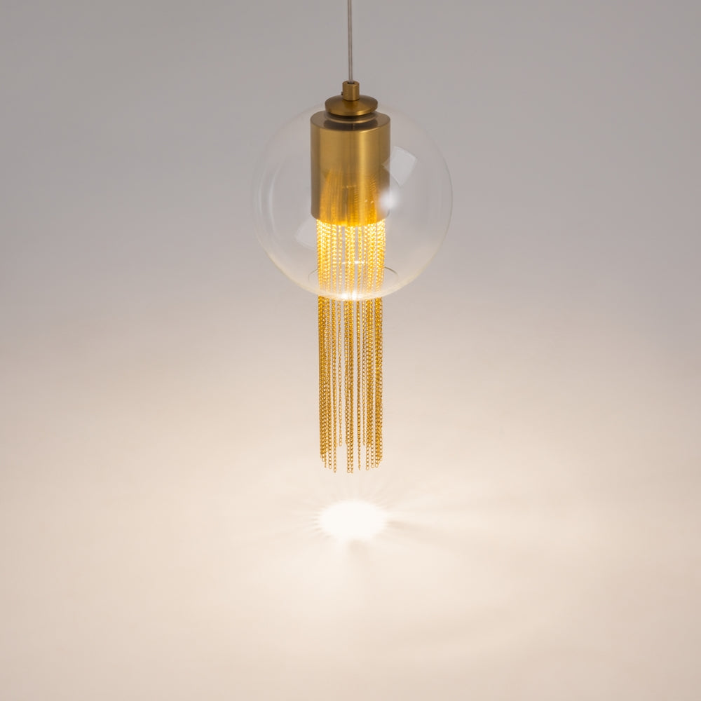 Flusso Suspension luminaire bronze