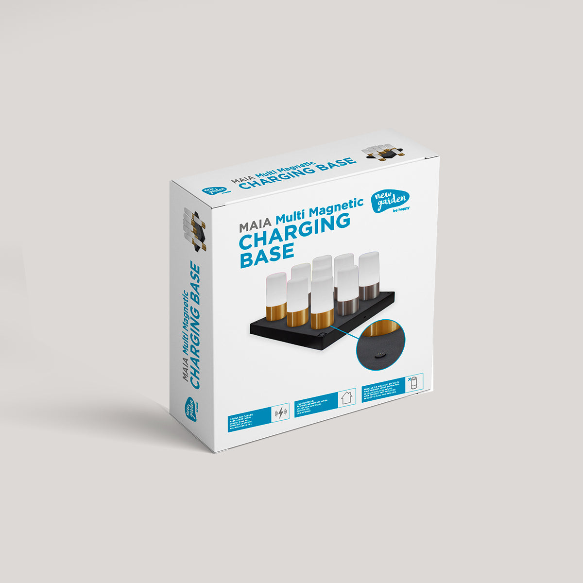 Station de charge multiple pour lampe Maia, 9 places