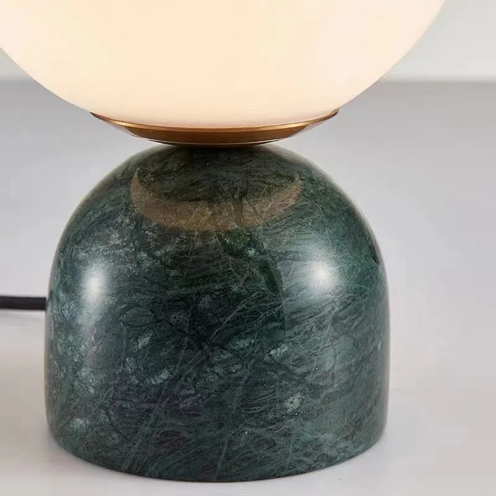 Lampe Boule à Poser Design | Sphère Minérale | Designix - Lampe de chevet    - https://designix.fr/