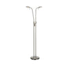 Lampadaire Hudson 2 lumières en acier