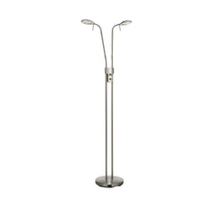 Lampadaire Hudson 2 lumières en acier