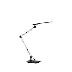 Lampe de bureau Study LED argentée
