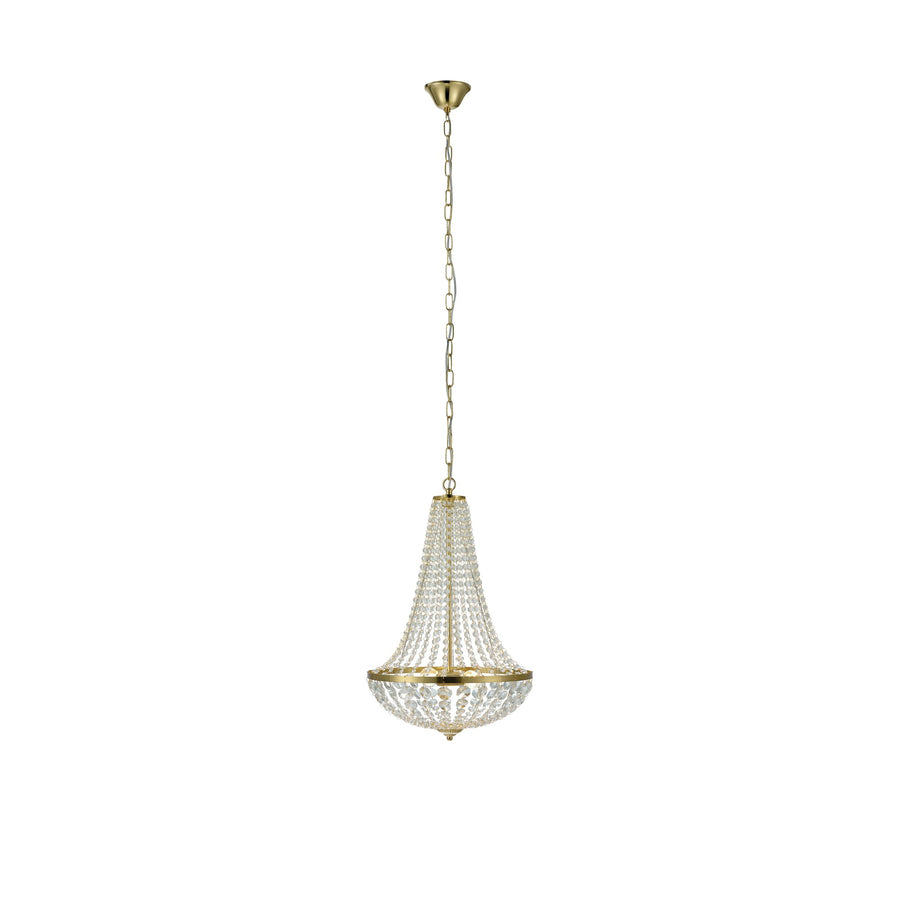 Lustre Gränsö en cristal