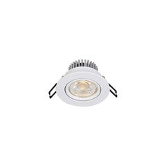 Kit de 3 spots encastrables Hera blanc IP44