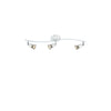 Spot de plafond Bali 3 lumières blanc