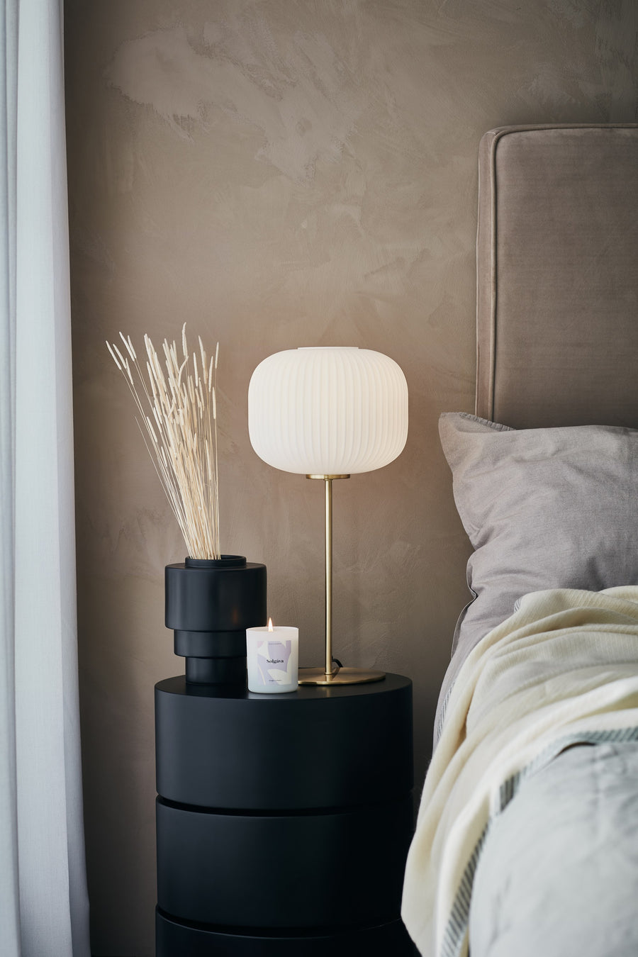 Lampe à poser Sober en verre