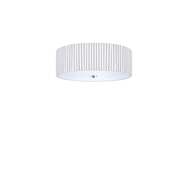 Plafonnier Jackie 3 lumières blanc 45 cm