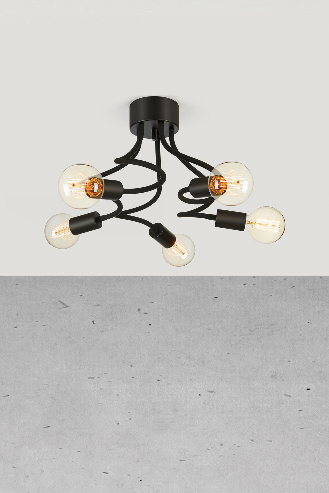 Luminaire plafonnier | Medusa Noir