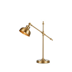 Lampe à poser Grimstad en laiton foncé