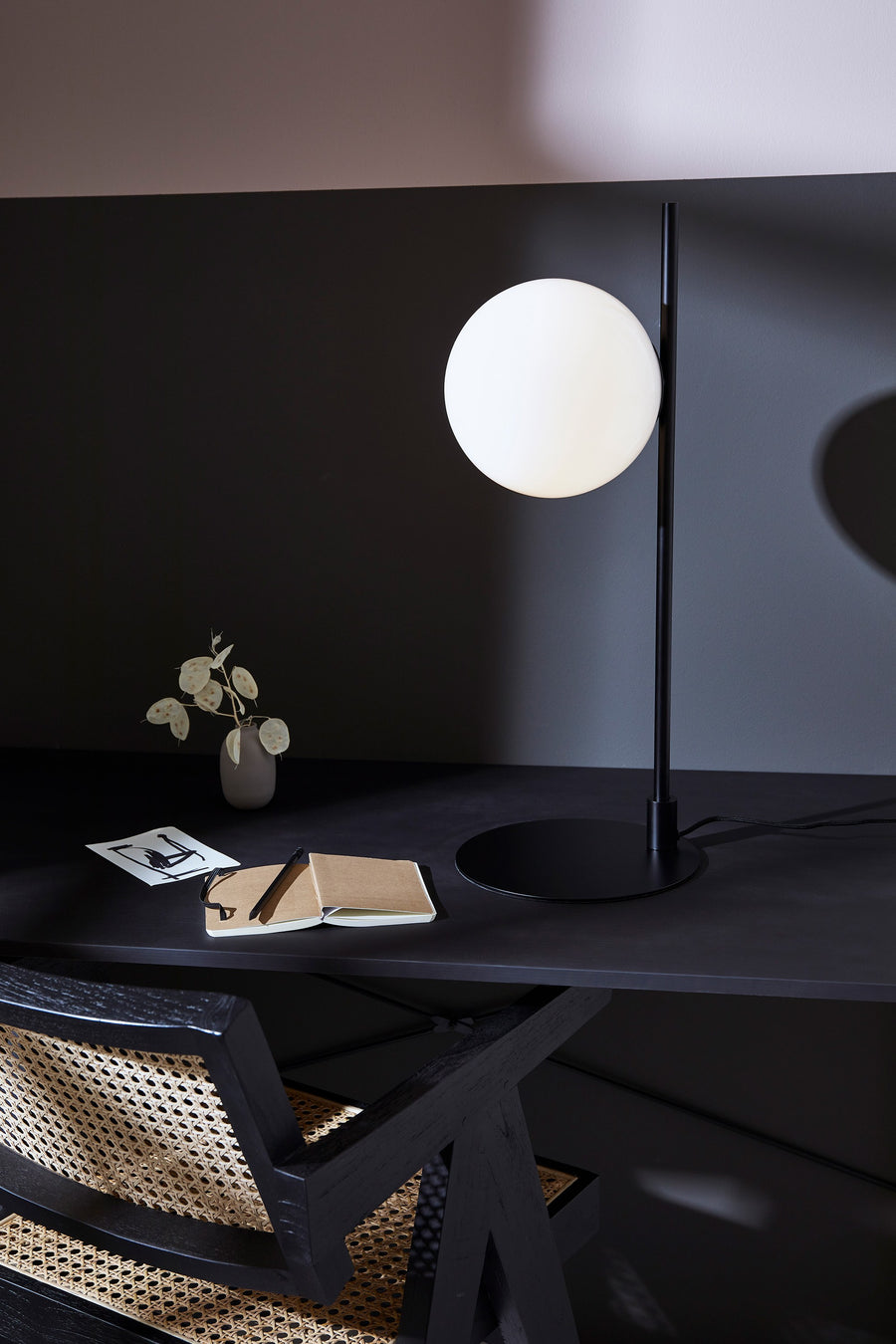 Lampe à poser Dione en verre