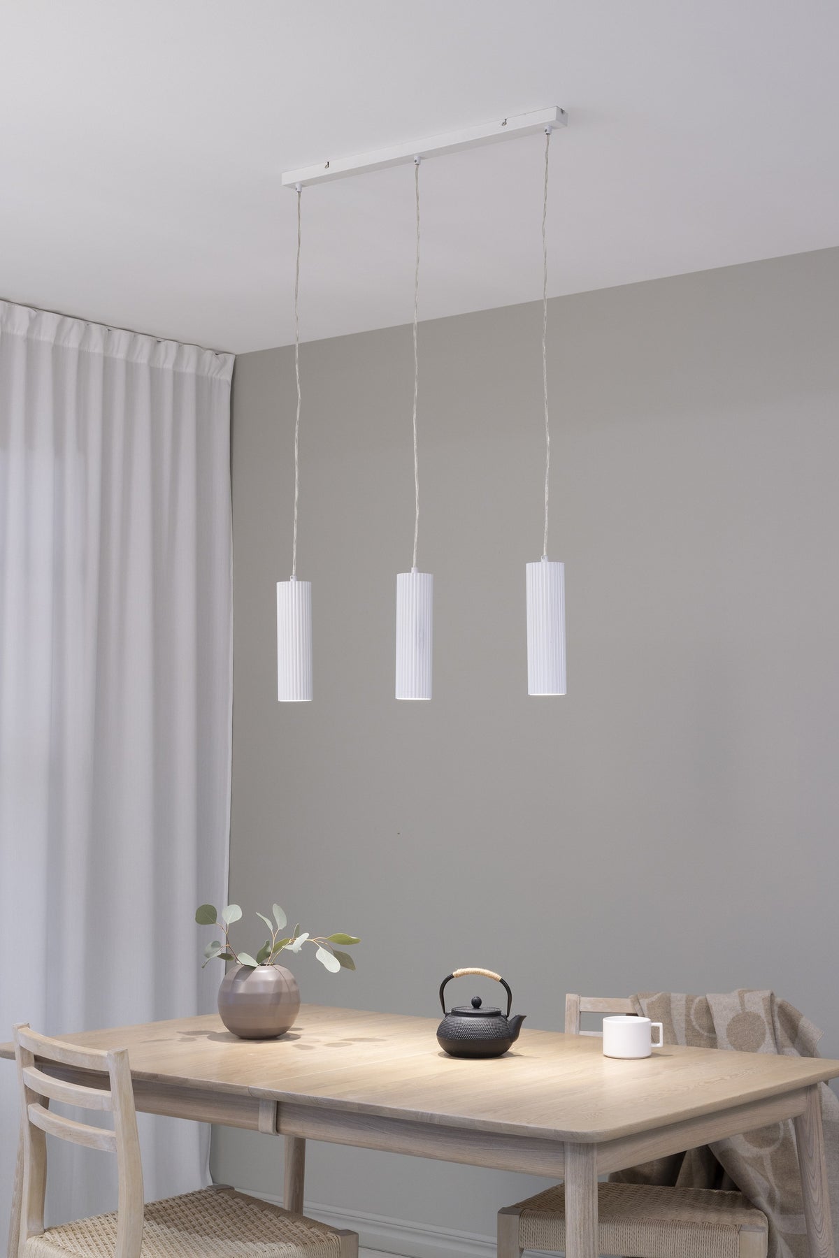 Suspension Costilla en ligne 3 lumières