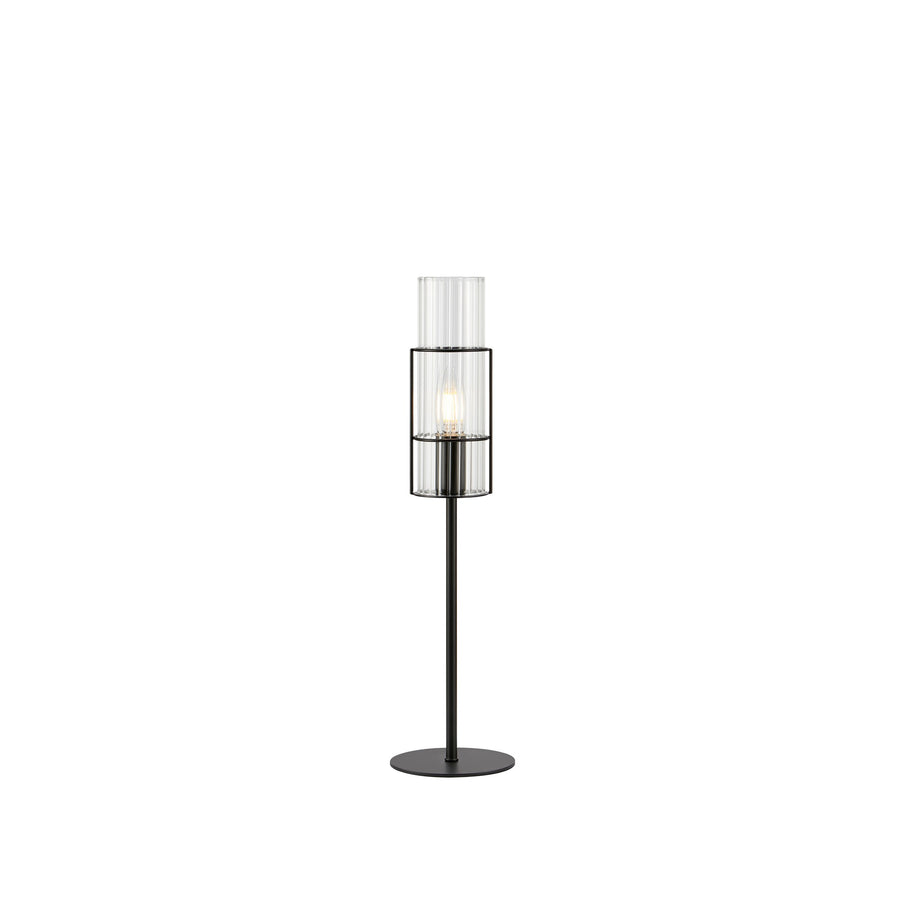 Lampe à poser Tubo en verre