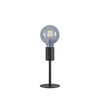 Lampe à poser Cielo noire sablée