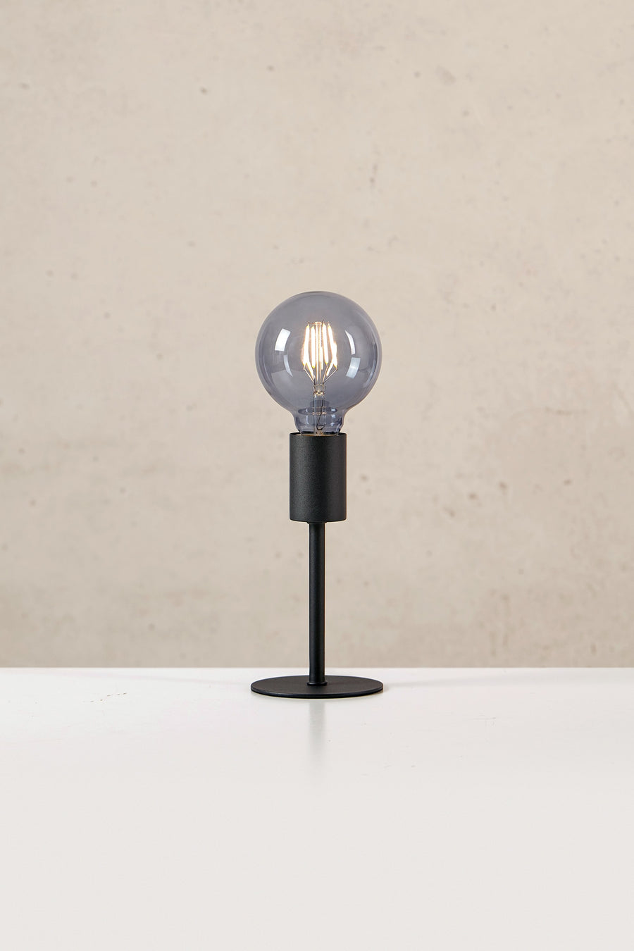 Lampe à poser Cielo noire sablée