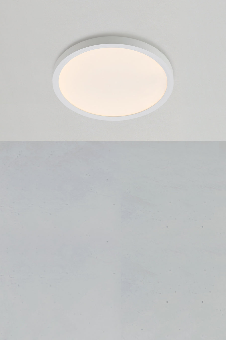 Plafonnier de salle de bain Punto blanc
