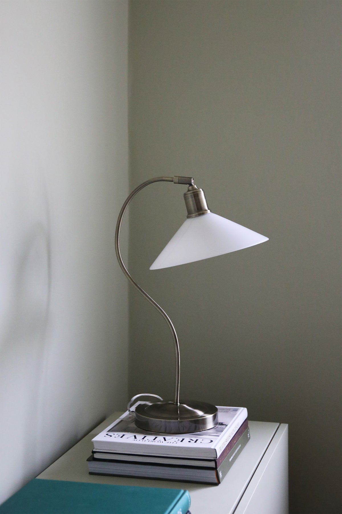 Lampe à poser Vela en verre