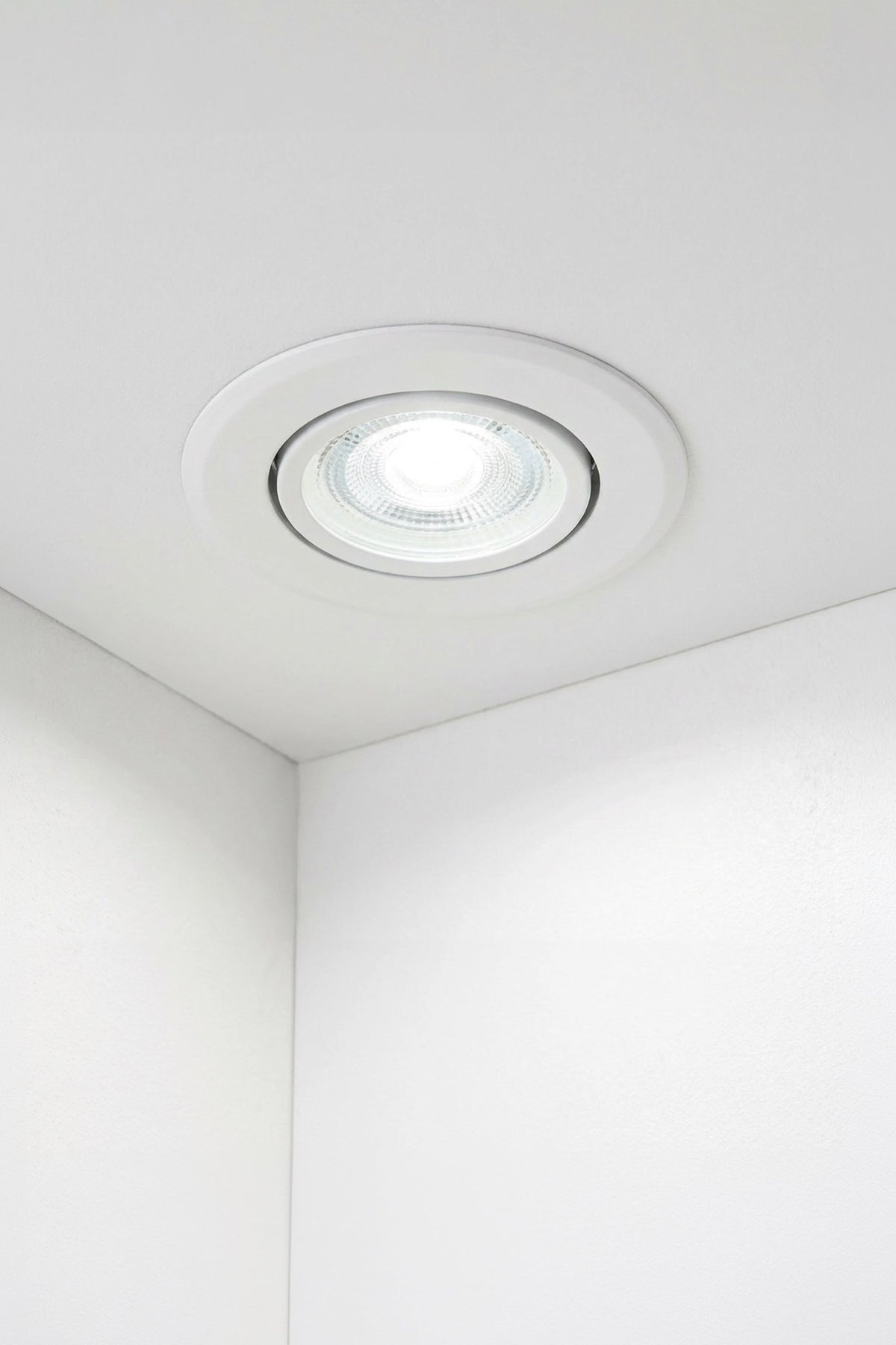Spot encastrable Pluto à variateur 3 positions blanc IP44