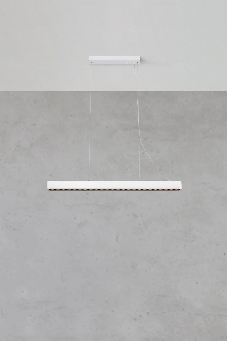 Suspension Plano à variateur 3 positions LED blanche