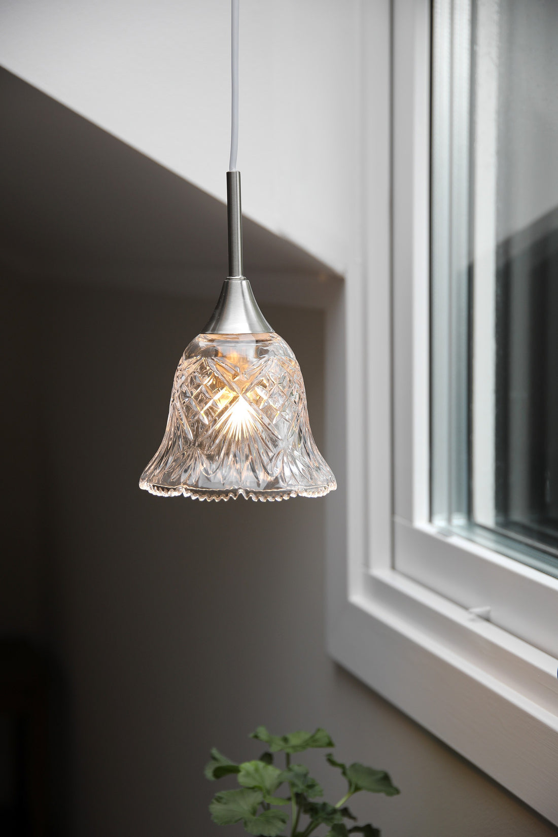 Suspension luminaire | Luna Nickel