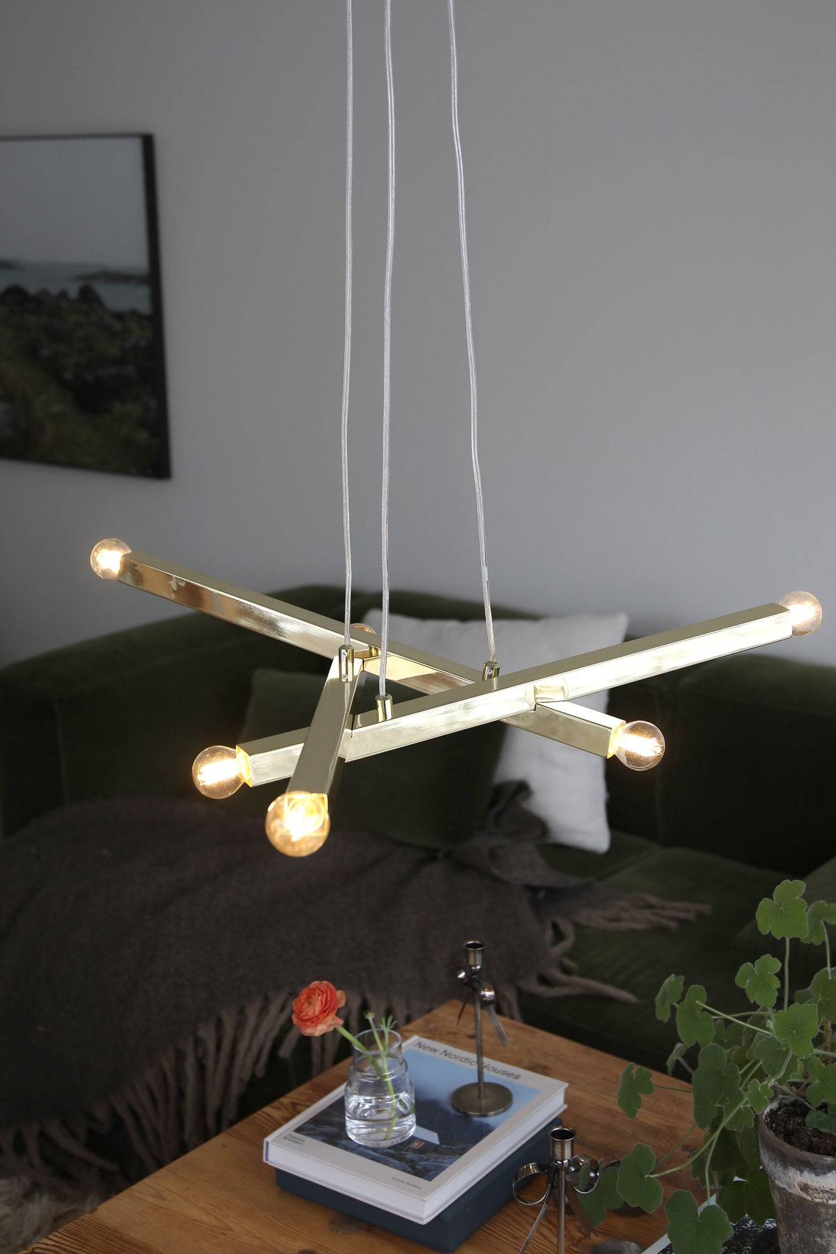 Lustre Stack 6 lumières