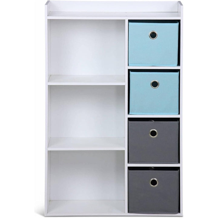 Meuble Rangement Enfant Camille | Sage - Designix Meuble de Rangement Bleu