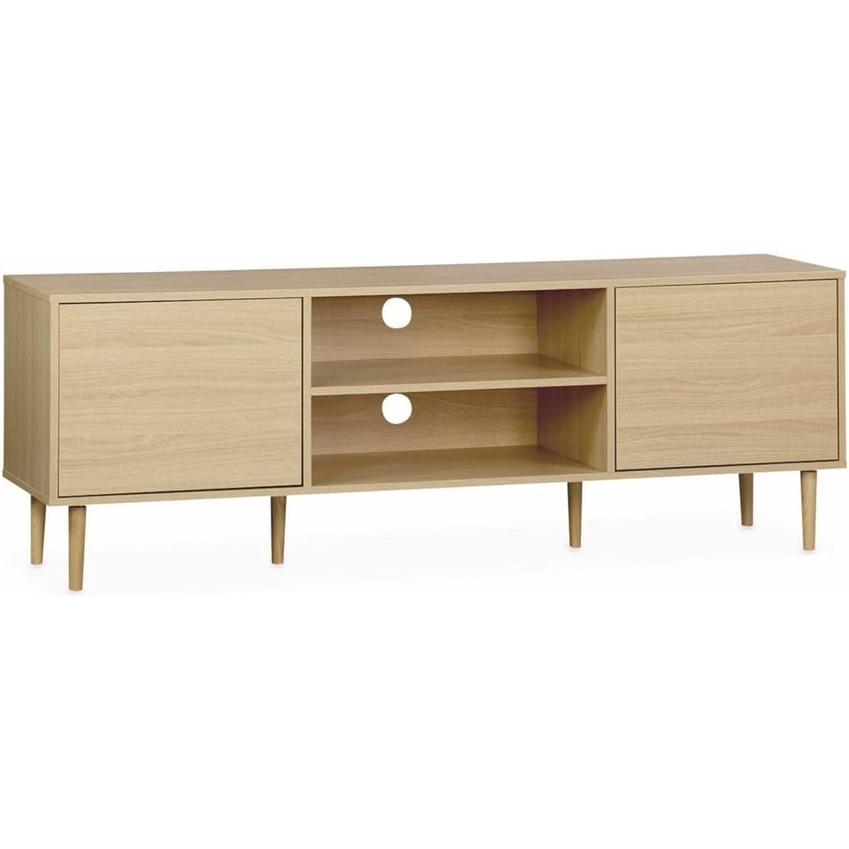 Meuble TV Bois Contemporain | Uni - Designix Meuble TV