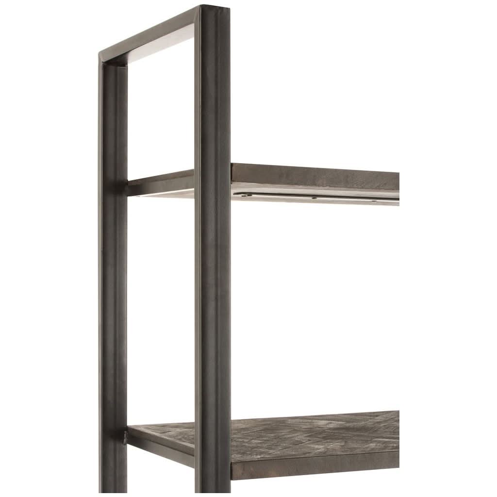 Meuble TV Bois Fer Noir - Designix