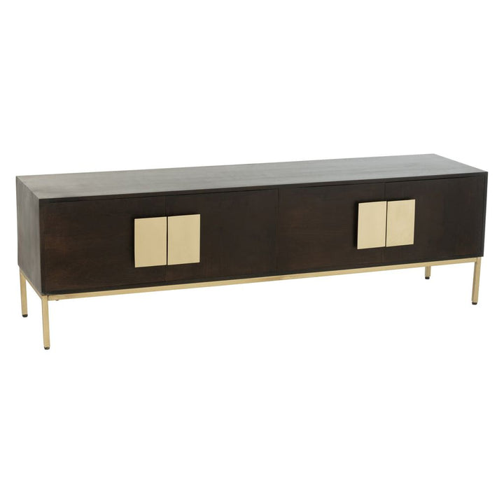 Meuble TV Bois Manguier Fer - Designix