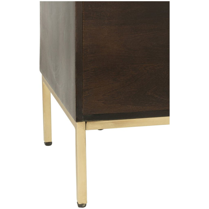 Meuble TV Bois Manguier Fer - Designix