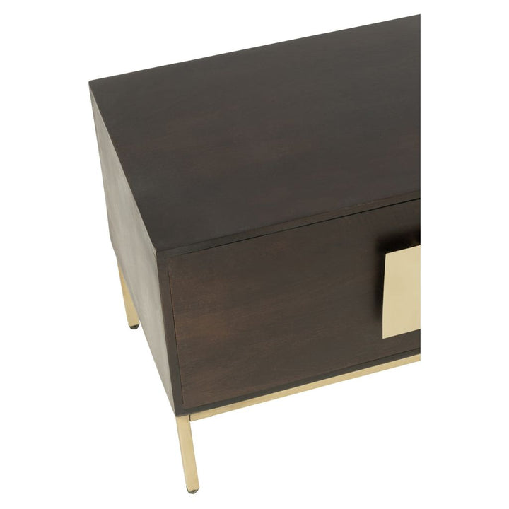 Meuble TV Bois Manguier Fer - Designix