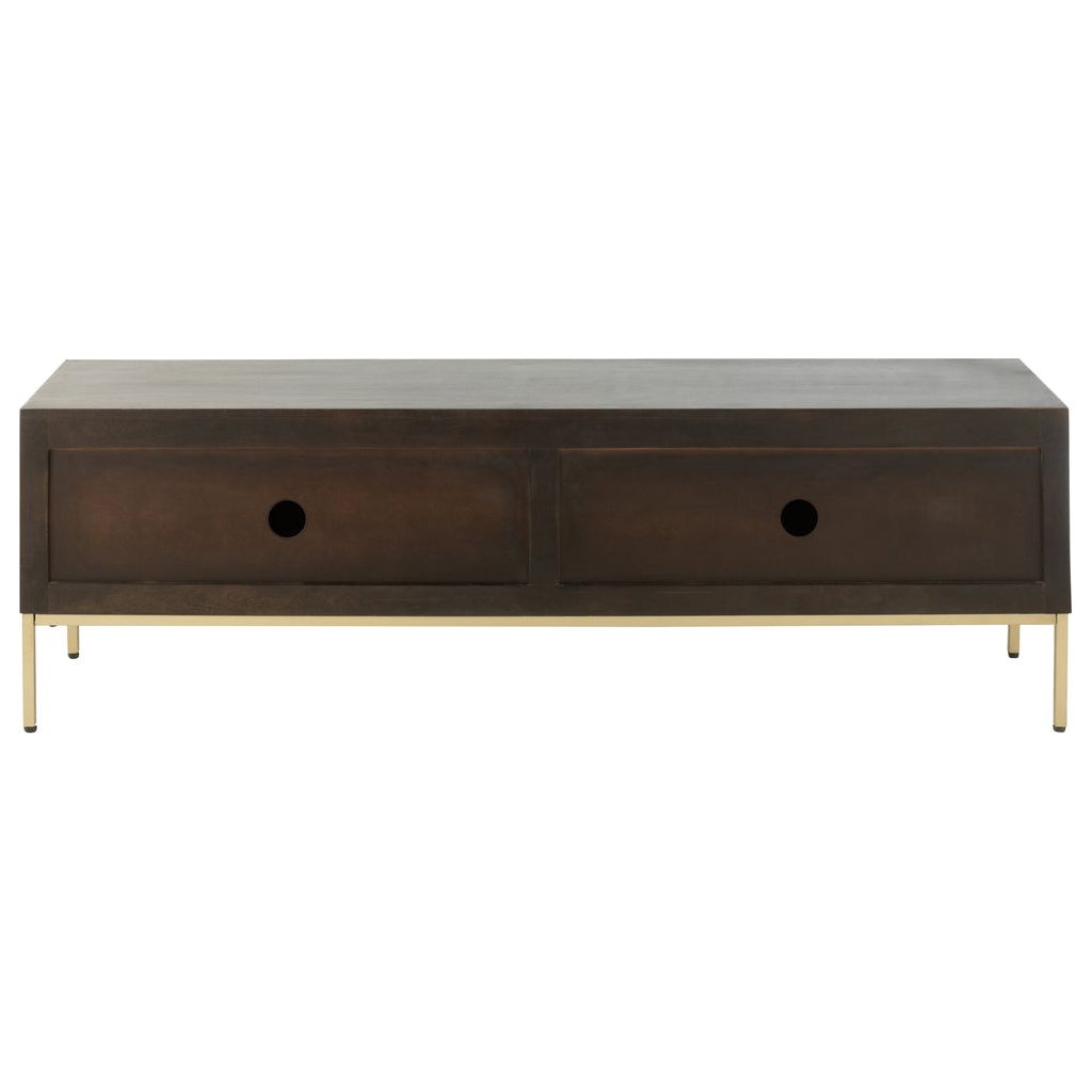 Meuble TV Bois Manguier Fer - Designix