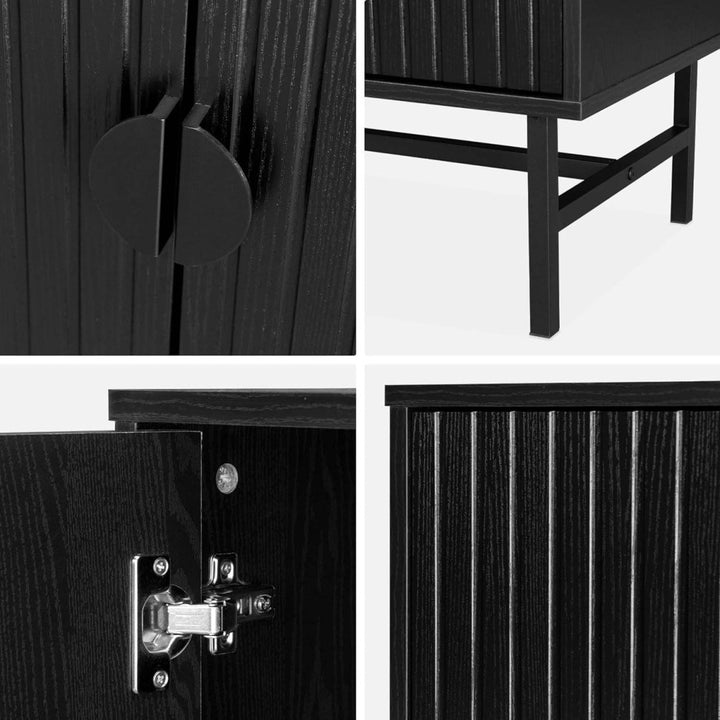 Meuble TV Bois Métal | Quai - Designix Meuble TV