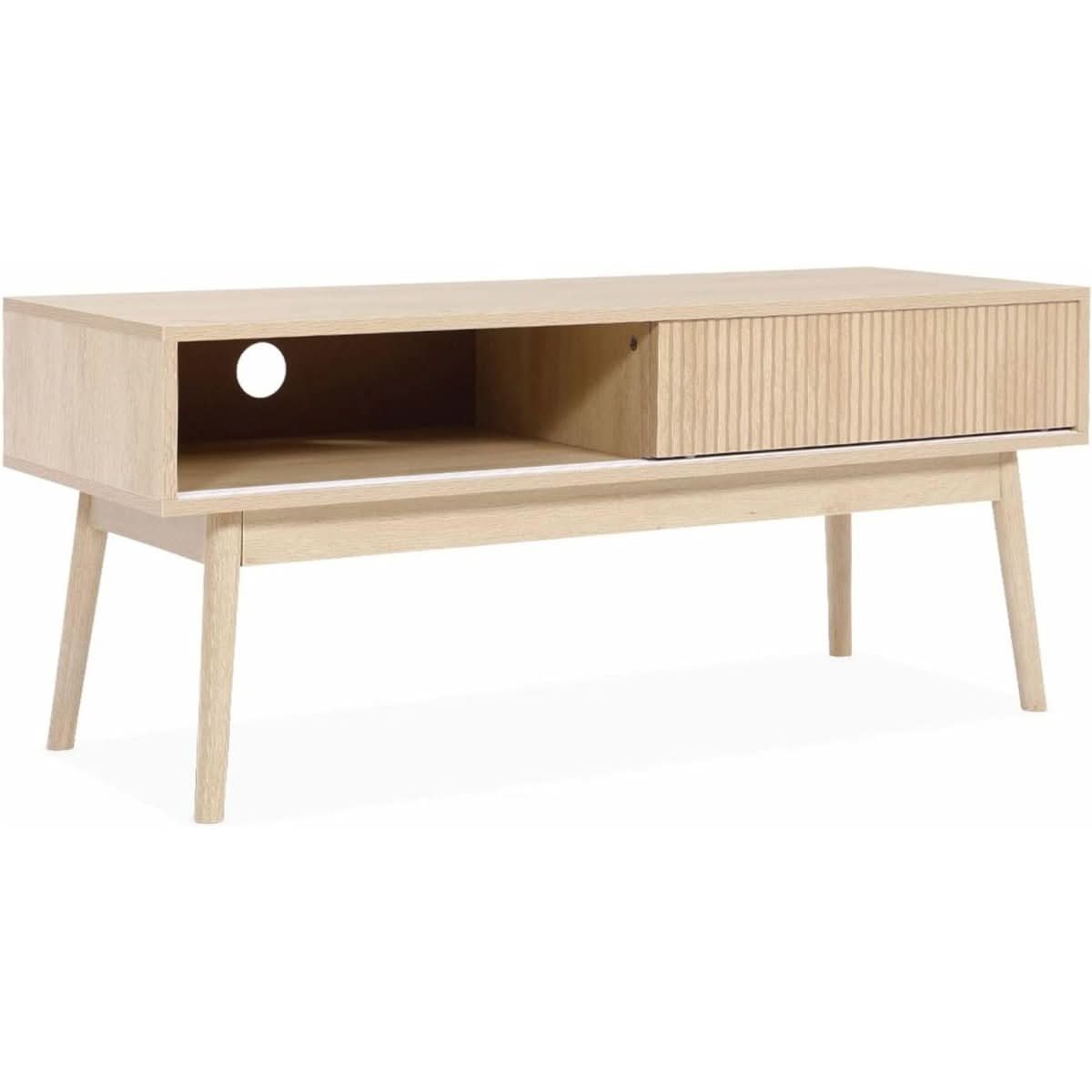 Meuble TV Bois Scandinave | Brio - Designix Meuble TV