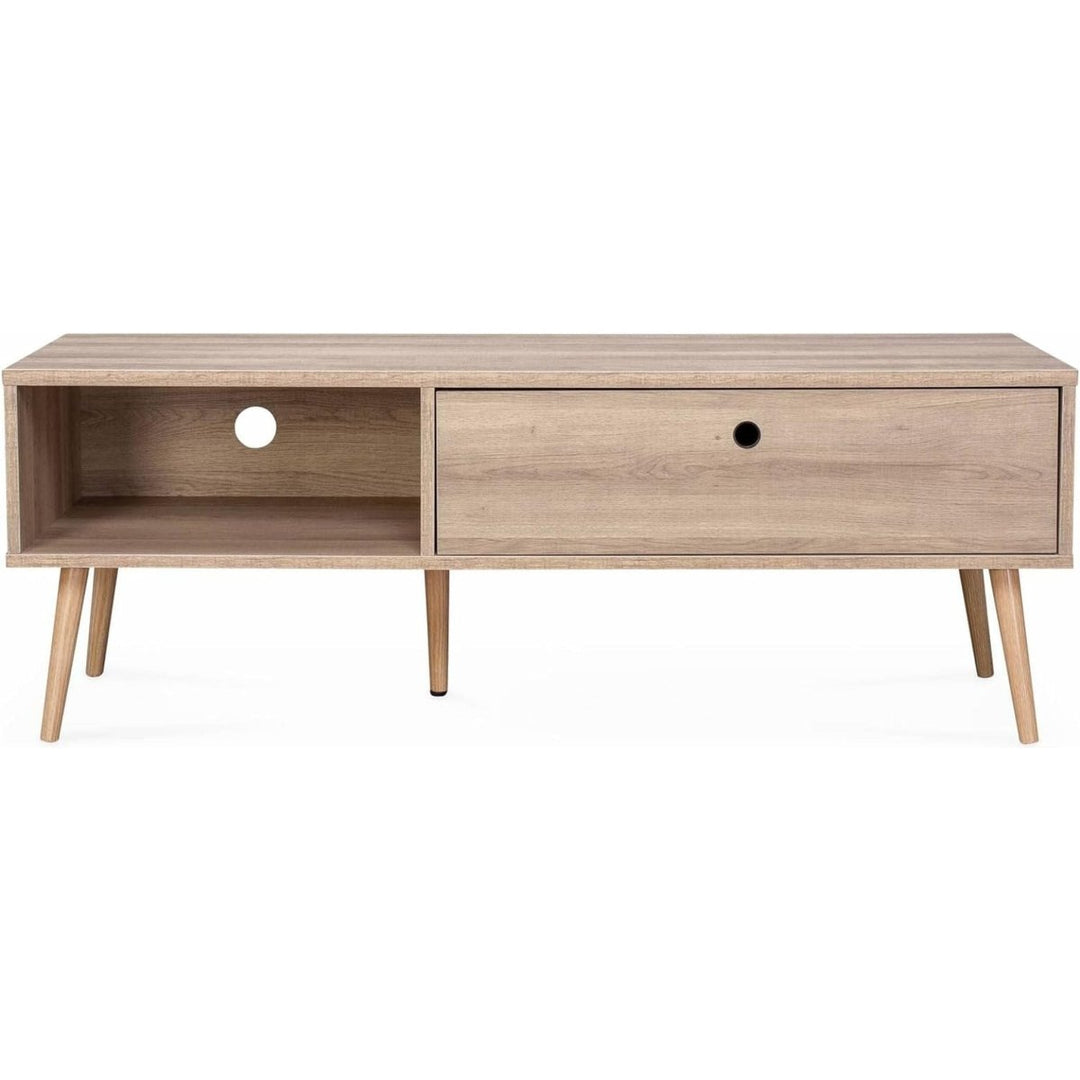 Meuble TV Bois Scandinave | Marbre - Designix Meuble TV