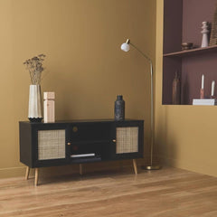 Meuble TV Cannage Bohème | Décor