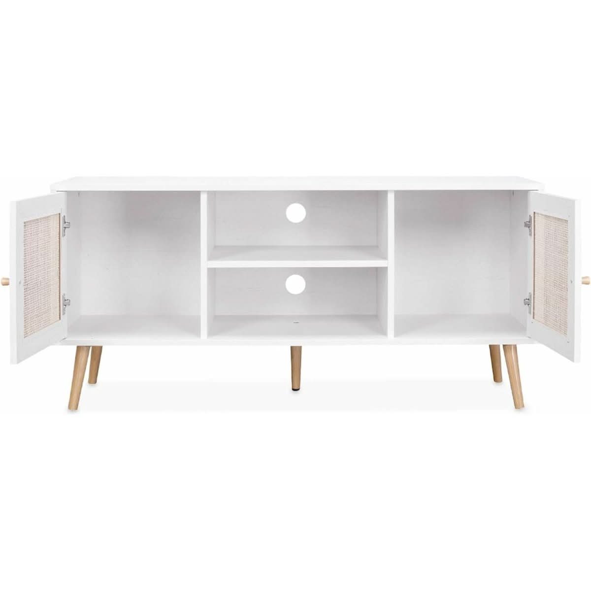Meuble TV Cannage Scandinave | Oiseau - Designix Meuble TV