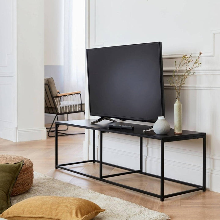 Meuble TV Métal Noir | Havre - Designix Meuble TV