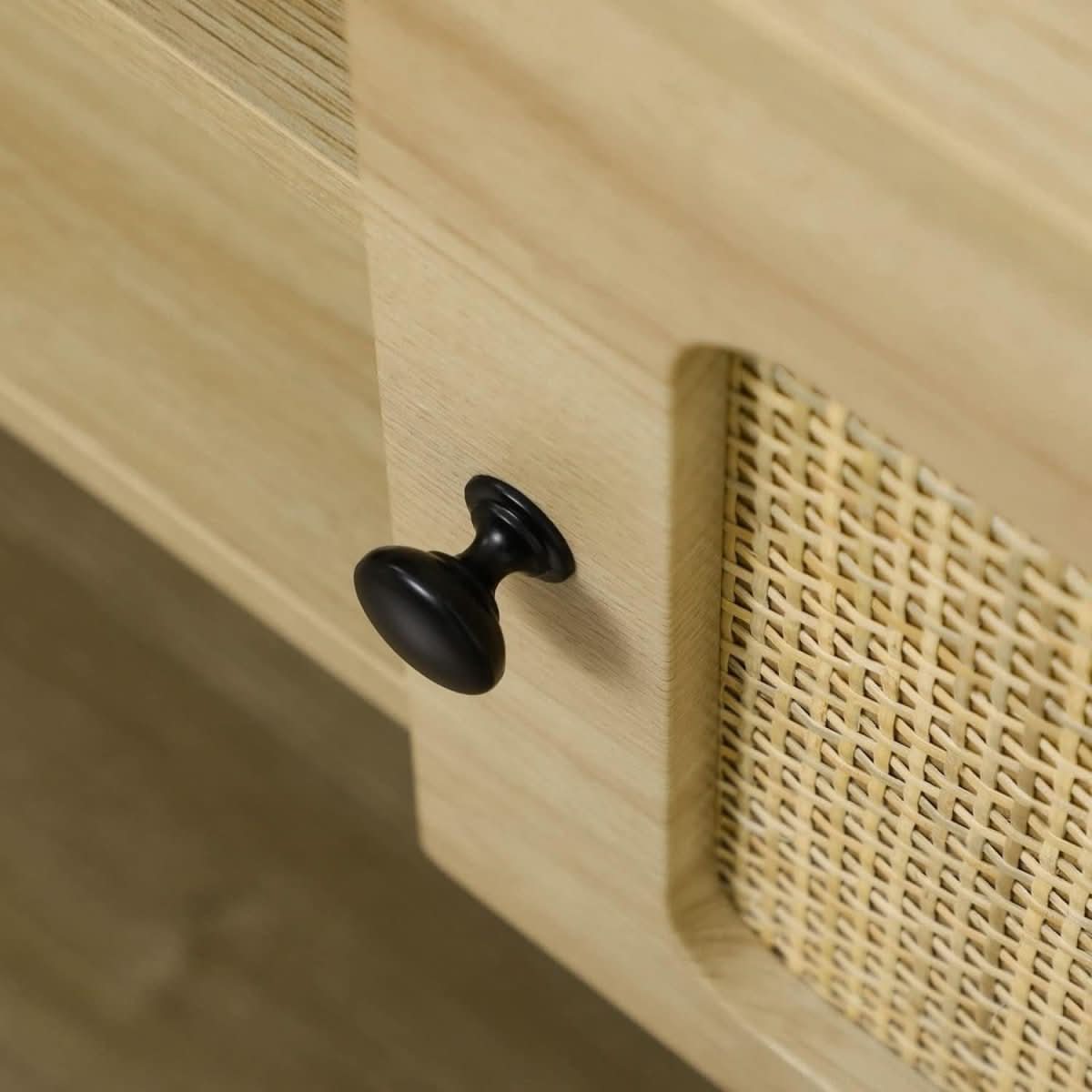 Meuble Tv Rotin Bohême | Accord - Designix Meuble TV