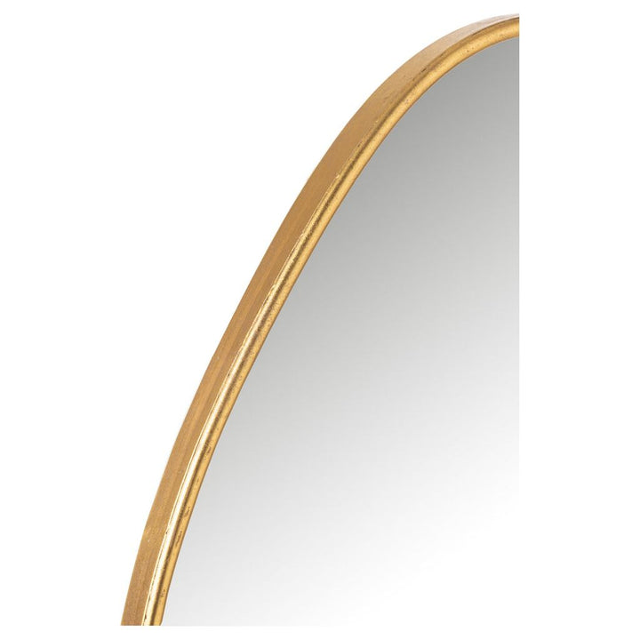 Miroir Abstrait Doré Grand - Designix