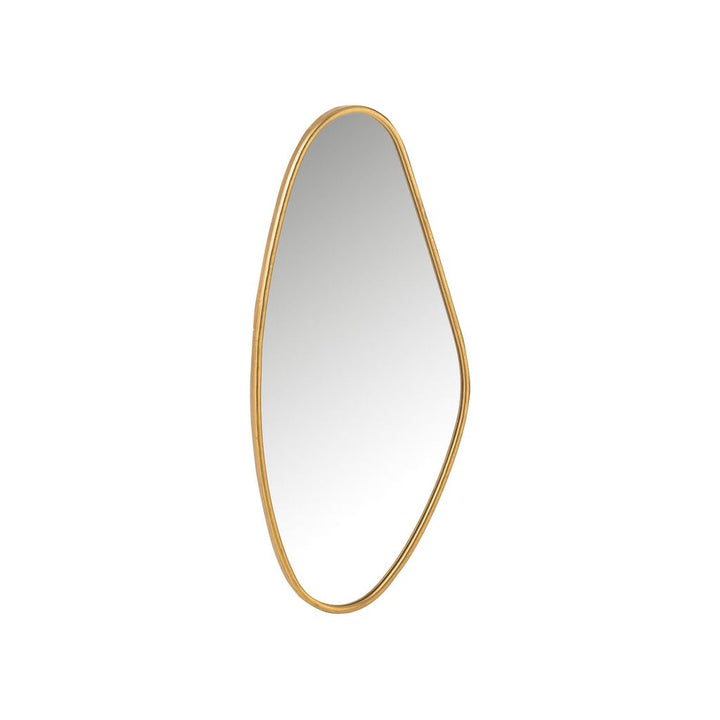 Miroir Abstrait Petit Or - Designix