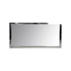 Miroir Argent Rectangulaire en Acier