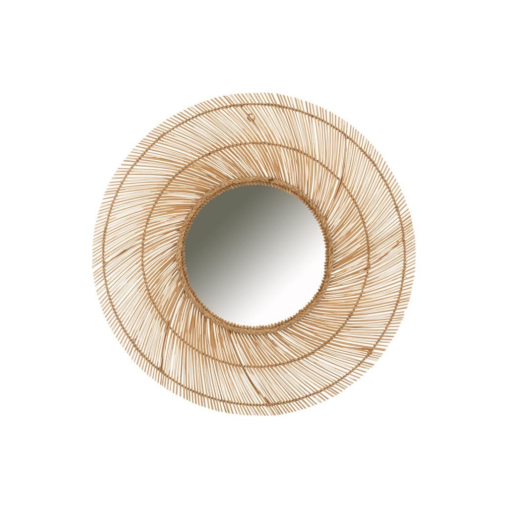 Miroir Bambou Spirale Petit - Designix